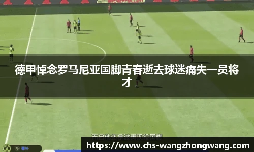 德甲悼念罗马尼亚国脚青春逝去球迷痛失一员将才